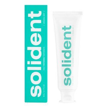 Щоденна відбілювальна зубна паста Solident Original mint / м'ята, 90 g SOL008 фото