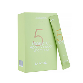 Шампунь від лупи з оцтом яблучним Masil 5 Probiotics Apple Vinergar Shampoo, 8мл MS006 фото