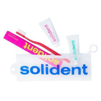 Набір для подорожей Solident travel kit Mint / Peach SOL016 фото