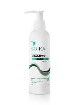 Шампунь щоденний м'який "Очищення та зволоження" Soika Shampoo 300ml SK006 фото