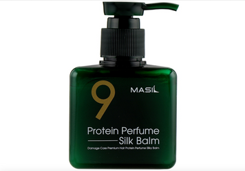 Незмивний бальзам з протеїнами для пошкодженого волосся Masil 9 Protein Perfume Silk Balm MS009 фото