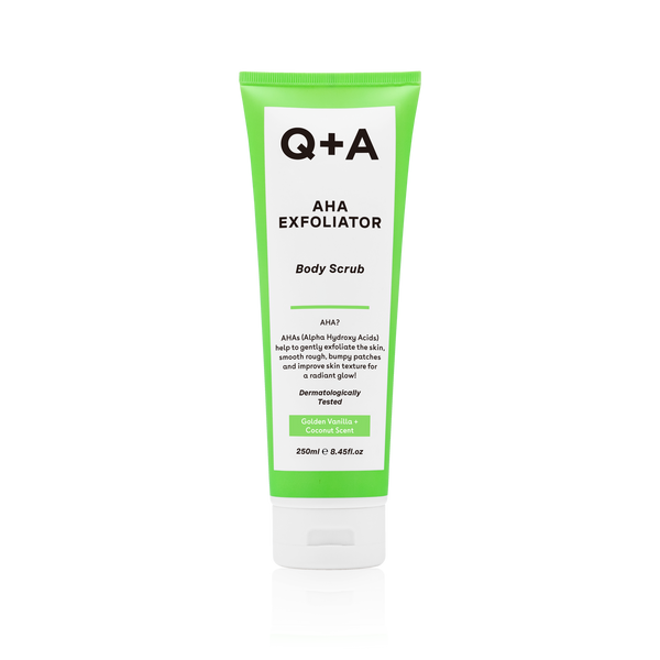 Скраб для тіла з AHA-кислотами Q+A AHA Exfoliator Body Scrub 250ml Q003 фото