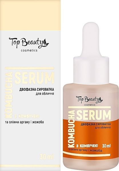 Сироватка для обличчя двофазна з комбучею Top Beauty TB061 фото