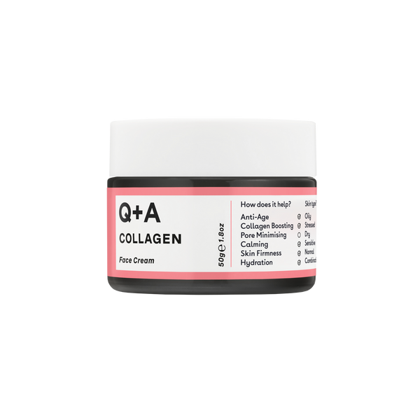 Крем для обличчя з колагеном Q+A Collagen Face Cream 50g Q009 фото