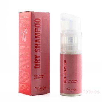 Шампунь сухий для світлого волосся 60 мл Top Beauty TB0346 фото