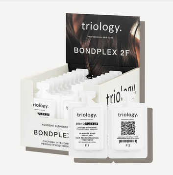 Холодне відновлення. Система інтенсивної реконструкції волосся BONDPLEX 2F triology. (упаковка 10шт) TR0657 фото