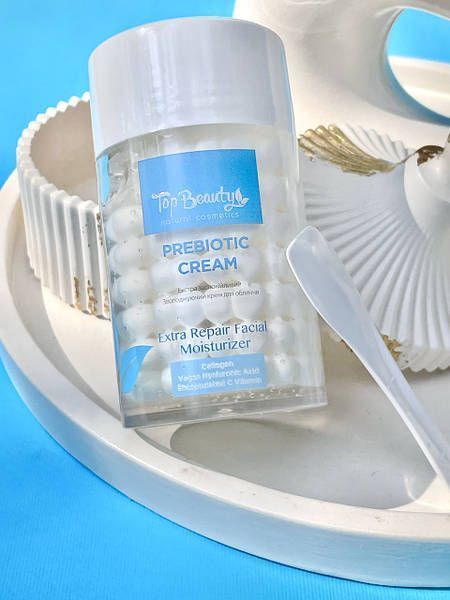 Екстра заспокійливий і зволожувальний крем із пробіотиками Top Beauty probiotic cream 100 мл TB071 фото