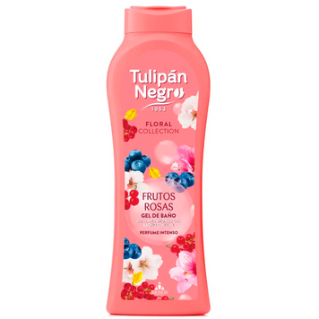 TULIPAN NEGRO  FLORAL ПАРФУМОВАНИЙ ГЕЛЬ ДЛЯ ДУШУ РОЖЕВІ ФРУКТИ 650МЛ TN033 фото