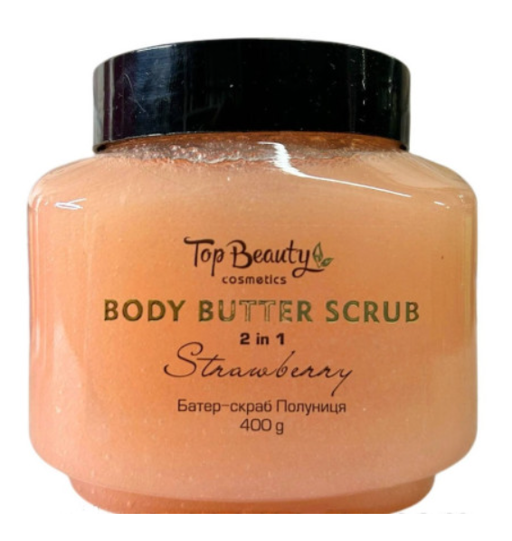Скраб-Баттер Top Beauty Body Butter Scrub Полуниця 400 мл  TB091 фото