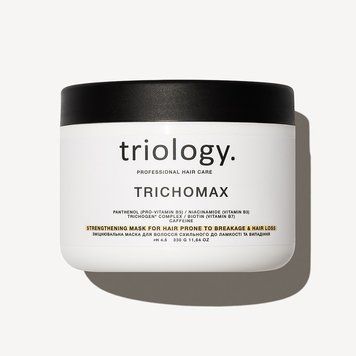Зміцнювальна маска для волосся схильного до ламкості та випадіння Trichomax Triology. TR014 фото