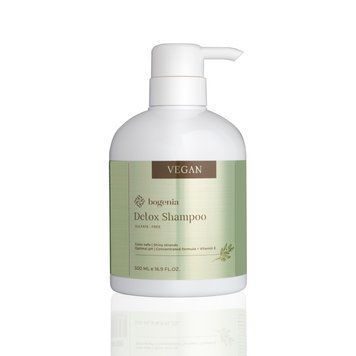 Шампунь безсульфатний для волосся Vegan Detox блиск та захист Bogenia 500ml BG010 фото