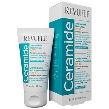 SPF 50 Проти пігментації з керамідами Revuele Ceramide SPF-50  RV074 фото