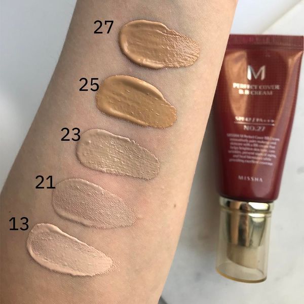 ВВ крем з ідеальним покриттям Missha M Perfect Cover BB Cream SPF42 PA+++ (№21) 20 ml. MS00101 фото