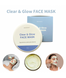 Відновлююча маска-антистрес для обличчя MODAY Clear & Glow FACE MASK на основі цинку та азелаїнової кислоти 50 мл MY006 фото 2